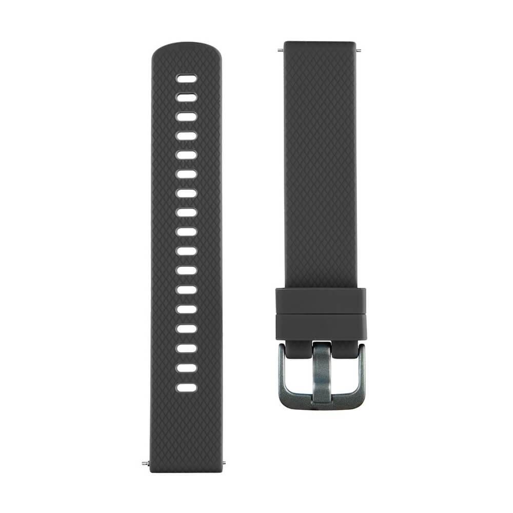 Силиконова каишка за Samsung Galaxy Watch, Huawei Watch, Xiaomi, Garmin и други часовници с 18мм захват - Tactical 572 Silicone Band 18mm (черен) | JAR Computers Силиконова каишка за Samsung Galaxy Watch, Huawei Watch, Xiaomi, Garmin и други часовници с 18мм захват - Tactical 572 Silicone Band 18mm (черен)