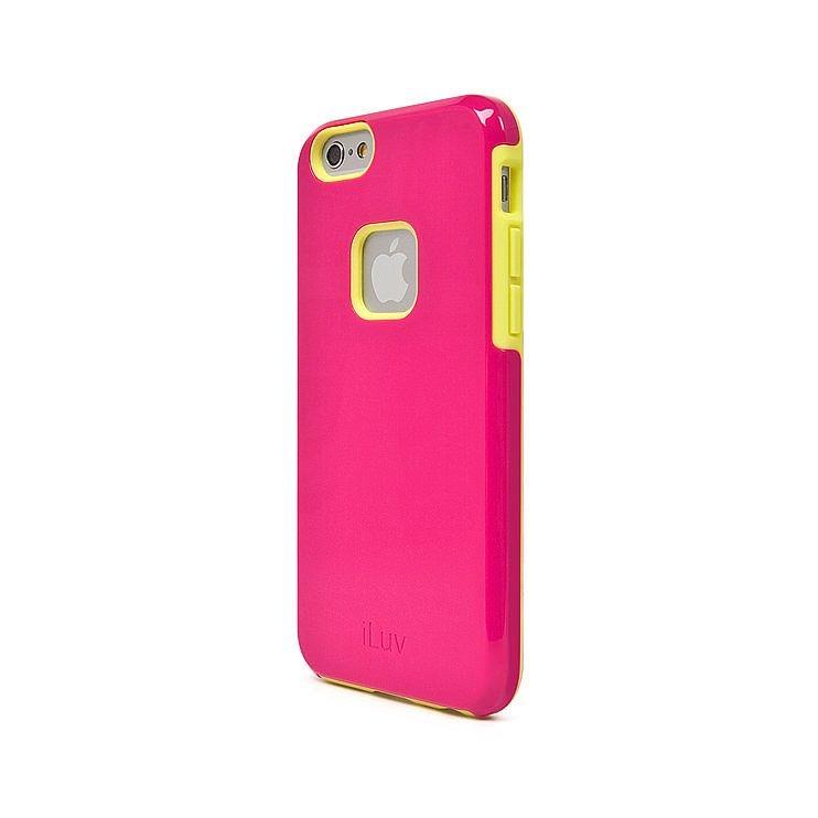 Удароустойчив хибриден кейс за iPhone 6, iPhone 6S - iLuv Regatta Dual Layer case (розов) | JAR Computers Удароустойчив хибриден кейс за iPhone 6, iPhone 6S - iLuv Regatta Dual Layer case (розов)