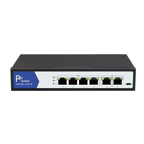VALUE 6port 10/100 Switch, 4x FE PoE, 21.99.1192 | JAR Computers VALUE 6port 10/100 Switch, 4x FE PoE, 21.99.1192