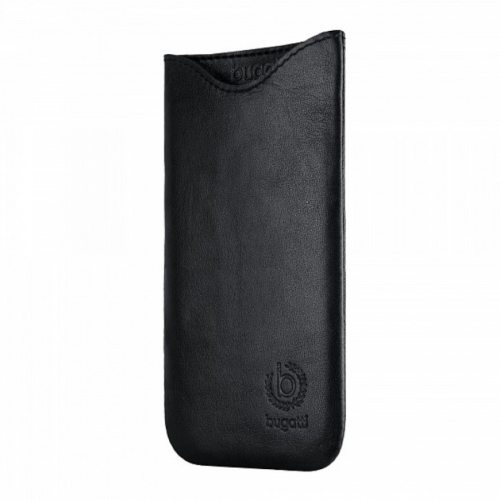 Кожен калъф (естествена кожа, ръчна изработка) за Sony Xperia Z5 Compact - Bugatti SlimFit (черен) | JAR Computers Кожен калъф (естествена кожа, ръчна изработка) за Sony Xperia Z5 Compact - Bugatti SlimFit (черен)