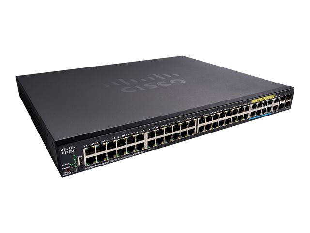 CISCO SG350-X - 48-Port 5G PoE Stackable Managed Switch