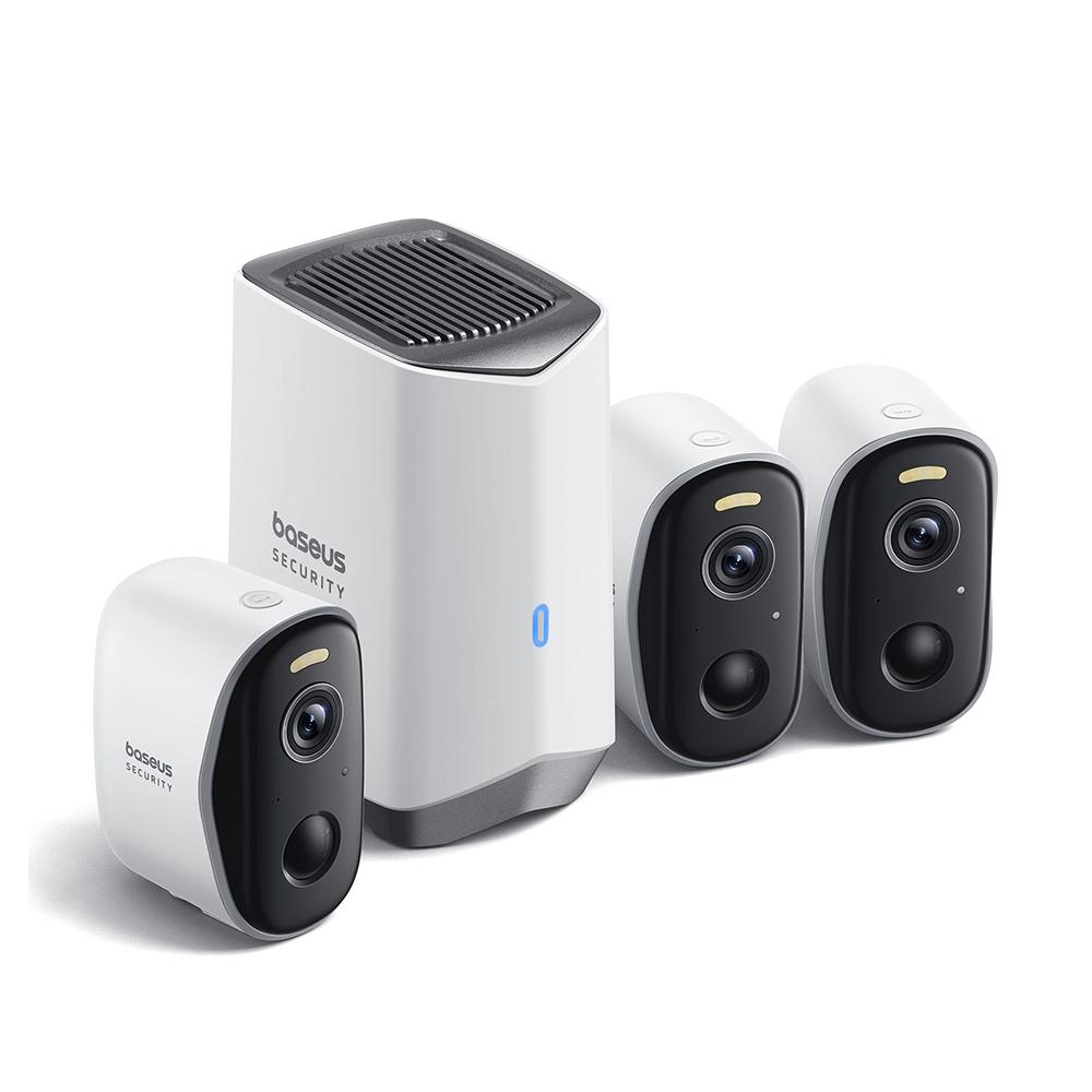 Домашни видеокамери за външна употреба - Baseus Outdoor 2K Camera Security N1 (S0TW012131) | JAR Computers Домашни видеокамери за външна употреба - Baseus Outdoor 2K Camera Security N1 (S0TW012131)