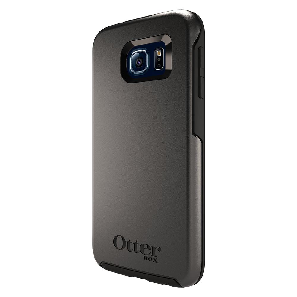 Хибриден кейс с висока защита за Samsung Galaxy S6 - Otterbox Symmetry Series Case (черен) | JAR Computers Хибриден кейс с висока защита за Samsung Galaxy S6 - Otterbox Symmetry Series Case (черен)