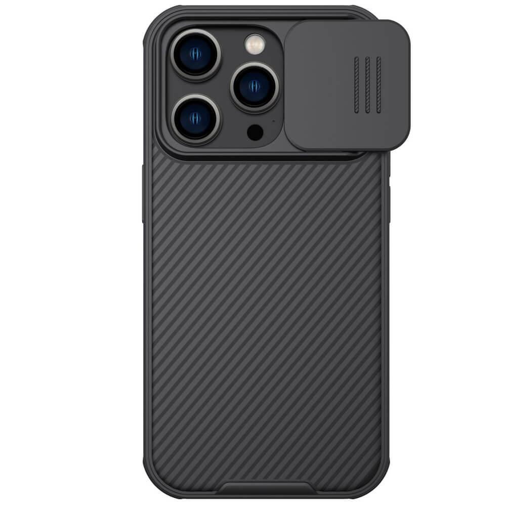 Хибриден удароустойчив кейс с MagSafe за iPhone 14 Pro Max - Nillkin CamShield Pro Magnetic Hard Case (черен) | JAR Computers Хибриден удароустойчив кейс с MagSafe за iPhone 14 Pro Max - Nillkin CamShield Pro Magnetic Hard Case (черен)