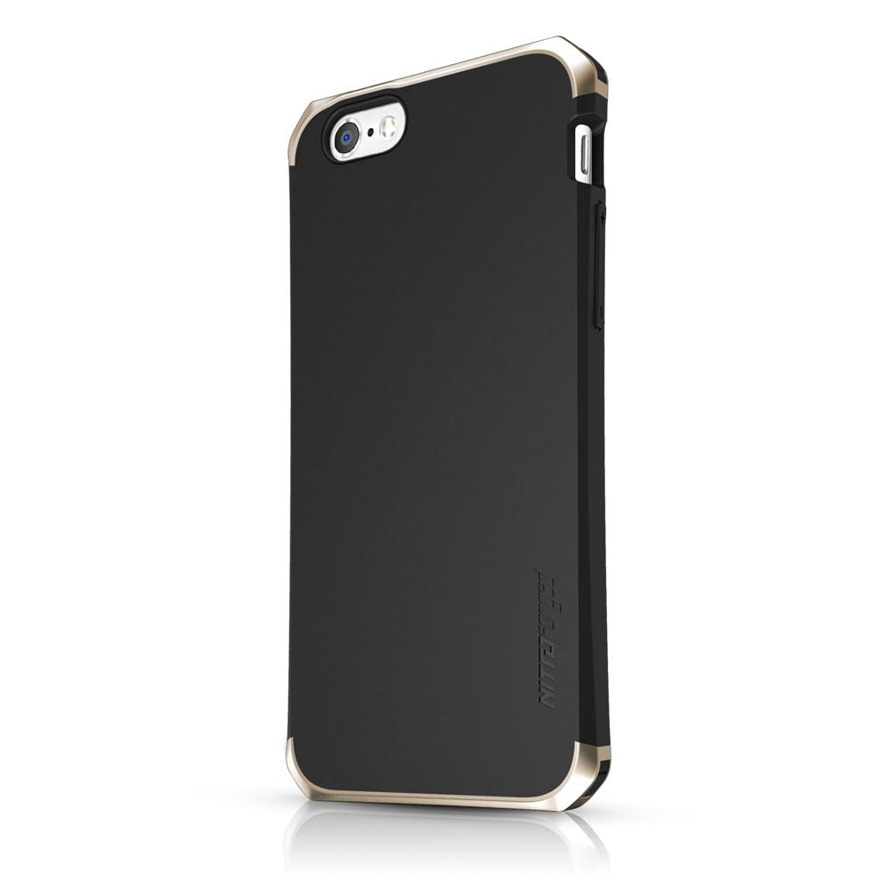 Хибриден удароустойчив кейс с най-висока степен на защита за iPhone 6, iPhone 6S - Itskins Nitro Forged Case (черен-златист) | JAR Computers Хибриден удароустойчив кейс с най-висока степен на защита за iPhone 6, iPhone 6S - Itskins Nitro Forged Case (черен-златист)