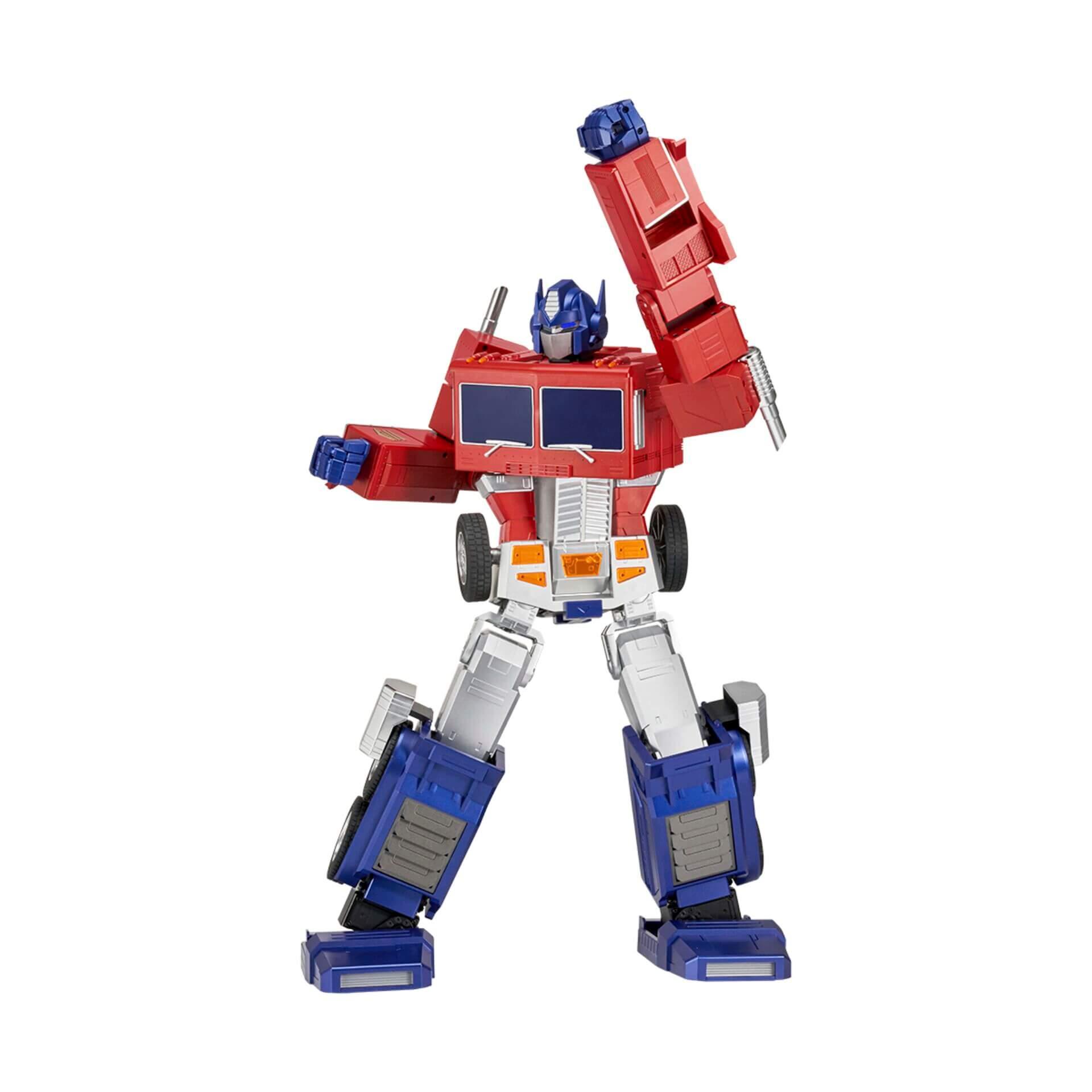 Интерактивен робот - Robosen Flagship Optimus Prime Limited Edition (шарен) | JAR Computers Интерактивен робот - Robosen Flagship Optimus Prime Limited Edition (шарен)