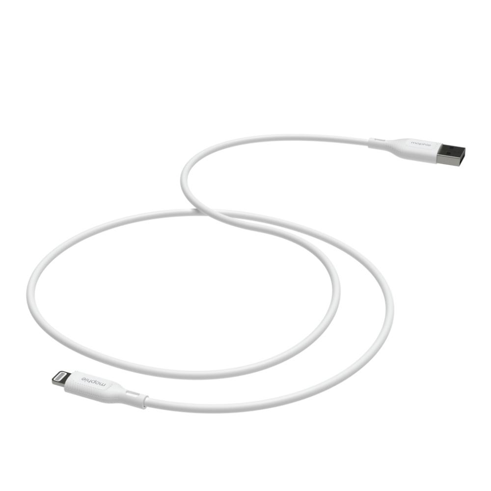 Кабел Mophie Essentials Cable USB-A lightning 1 meter White | JAR Computers Кабел Mophie Essentials Cable USB-A lightning 1 meter White
