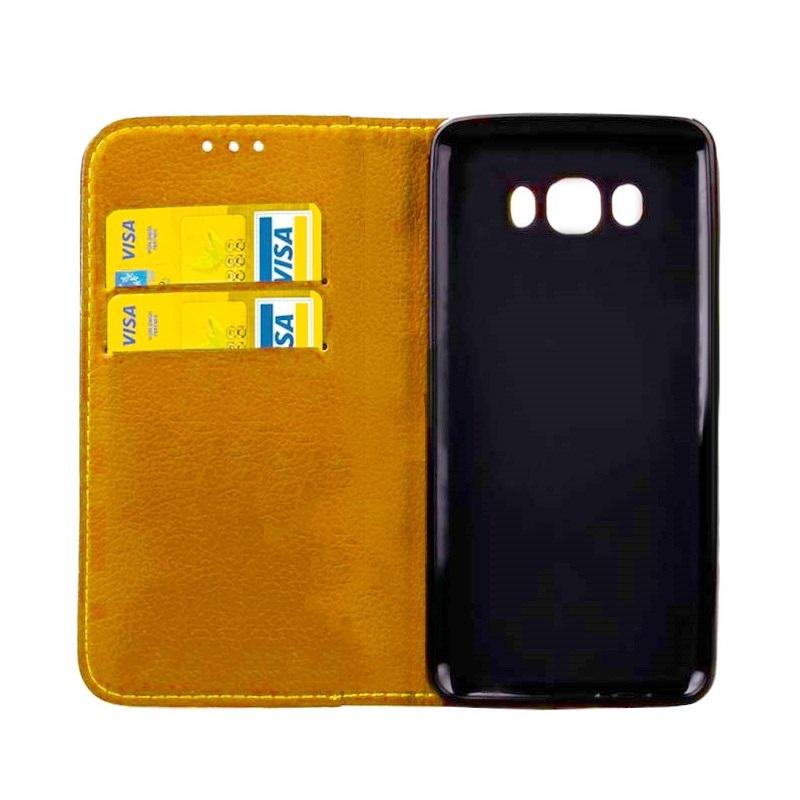 Кожен калъф, тип портфейл и поставка за Samsung Galaxy J5 (2016) - Wallet v2 Flip Case (черен) | JAR Computers Кожен калъф, тип портфейл и поставка за Samsung Galaxy J5 (2016) - Wallet v2 Flip Case (черен)