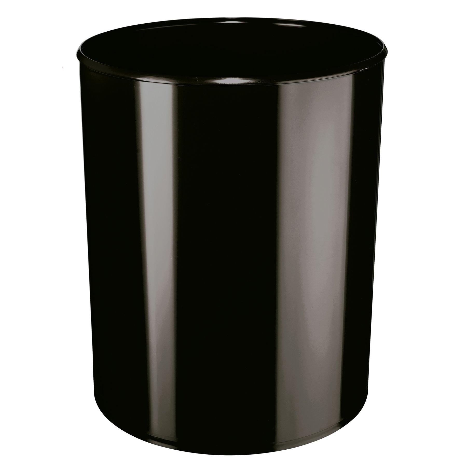 Кош за отпадъци HAN Flame Resistant, самозагасващ, пластмасов, 13 L, черен, 24 x 21.9 x 30 cm
