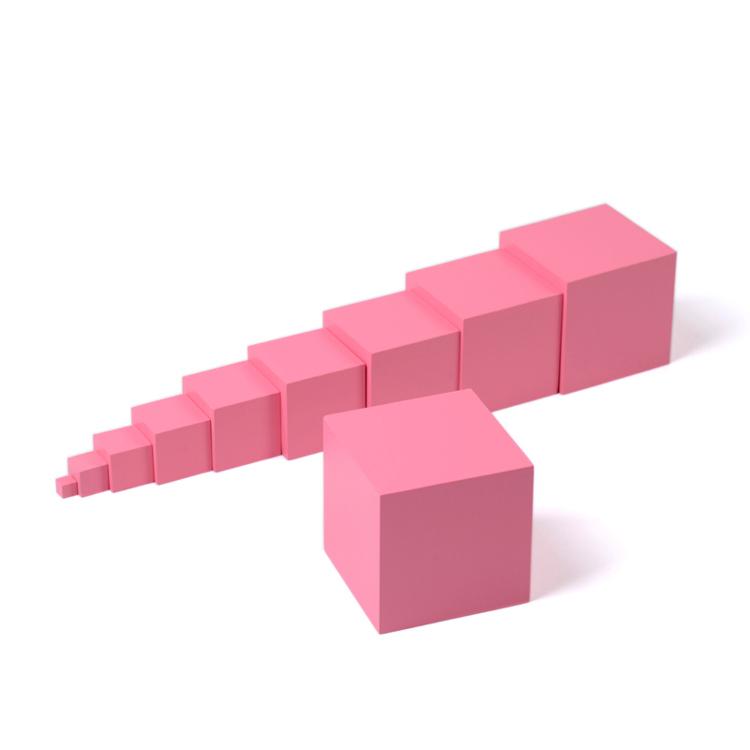 Кула Монтесори, от 1 до 10 cm, розова | JAR Computers Кула Монтесори, от 1 до 10 cm, розова