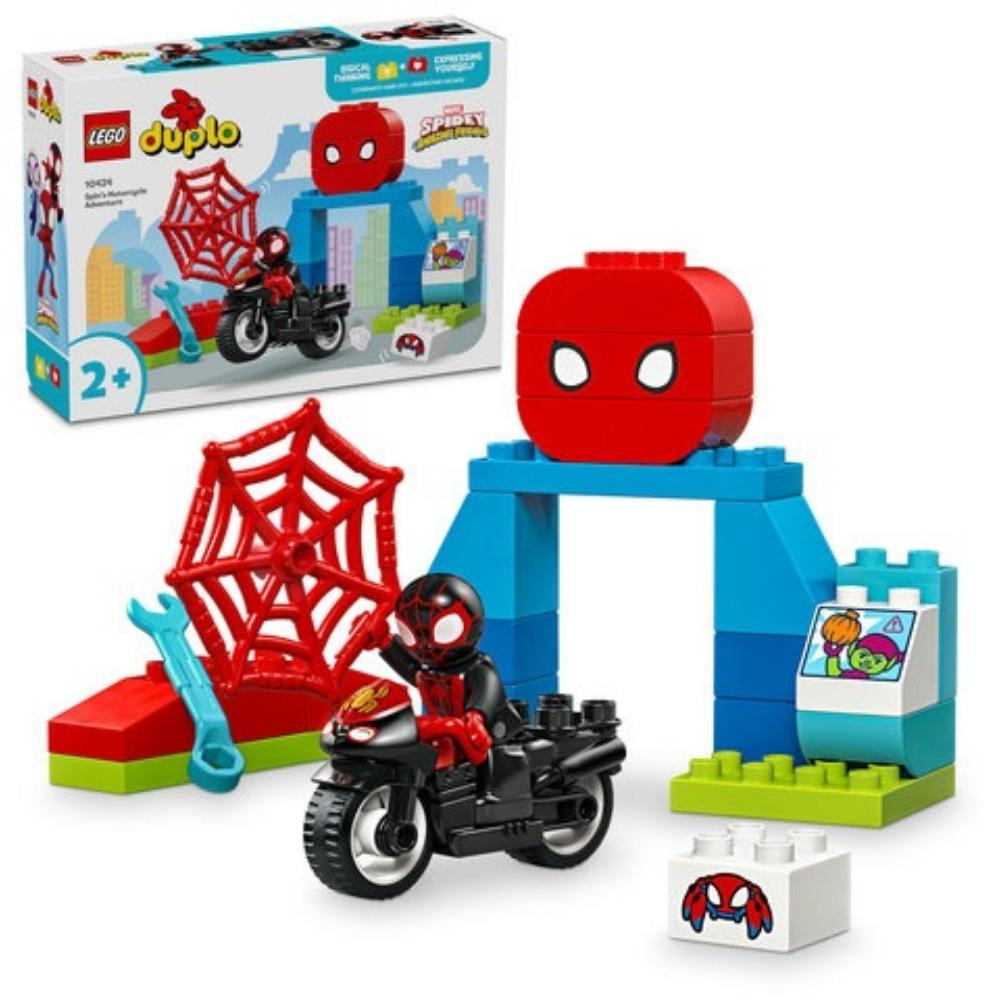 Lego Duplo Marvel Spins Motorcycle Adventure (10424) (LGO10424) | JAR Computers Lego Duplo Marvel Spins Motorcycle Adventure (10424) (LGO10424)