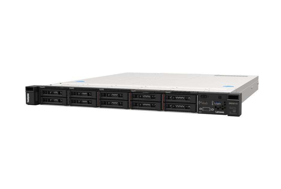 Lenovo ThinkSystem SR250 V3, 1xIntel Xeon 6353P 8C 2.7GHz 65W, 1x32GB 2Rx8, 2x960GB SSD LFF, SW RD, 1x800W, 3Y Base Warranty, XCC Platinum