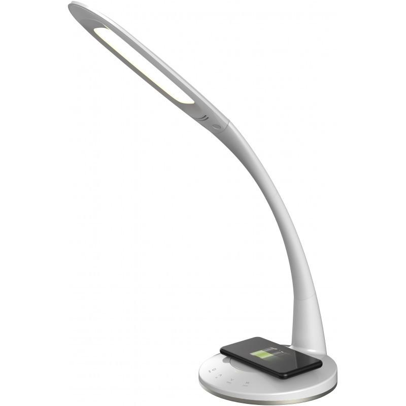 Настолна LED лампа с функция безжично зареждане - Platinet Desk Lamp 18W With Wireless Charging (PDLU15) (бял) | JAR Computers Настолна LED лампа с функция безжично зареждане - Platinet Desk Lamp 18W With Wireless Charging (PDLU15) (бял)