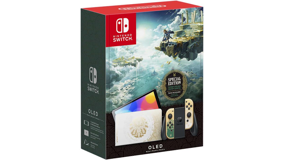 Nintendo Switch OLED портативна конзола за игра 17,8 см (7") 64 GB Тъчскрийн Wi-Fi Злато | JAR Computers Nintendo Switch OLED портативна конзола за игра 17,8 см (7") 64 GB Тъчскрийн Wi-Fi Злато
