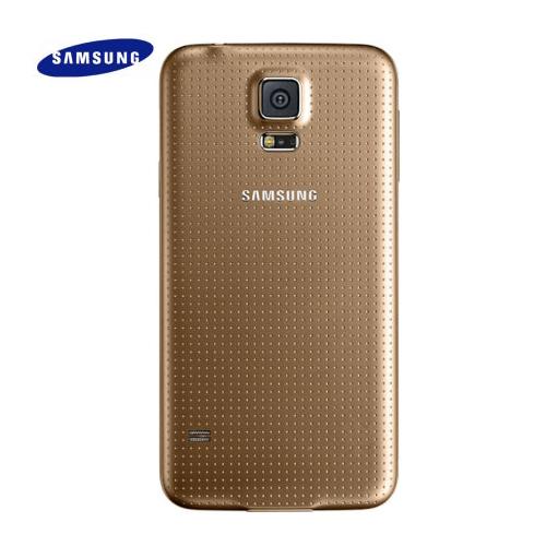 Оригинален заден капак за Samsung Galaxy S5 SM-G900 - Samsung Battery Cover (златист) | JAR Computers Оригинален заден капак за Samsung Galaxy S5 SM-G900 - Samsung Battery Cover (златист)