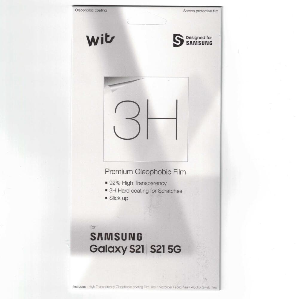 Оригинално защитно покритие за Samsung Galaxy S21 - Wit Samsung Screen Guard GP-TFG991W (прозрачно) | JAR Computers Оригинално защитно покритие за Samsung Galaxy S21 - Wit Samsung Screen Guard GP-TFG991W (прозрачно)