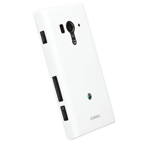 Поликарбонатов кейс за Sony Xperia acro S - Krusell ColorCover (бял) | JAR Computers Поликарбонатов кейс за Sony Xperia acro S - Krusell ColorCover (бял)