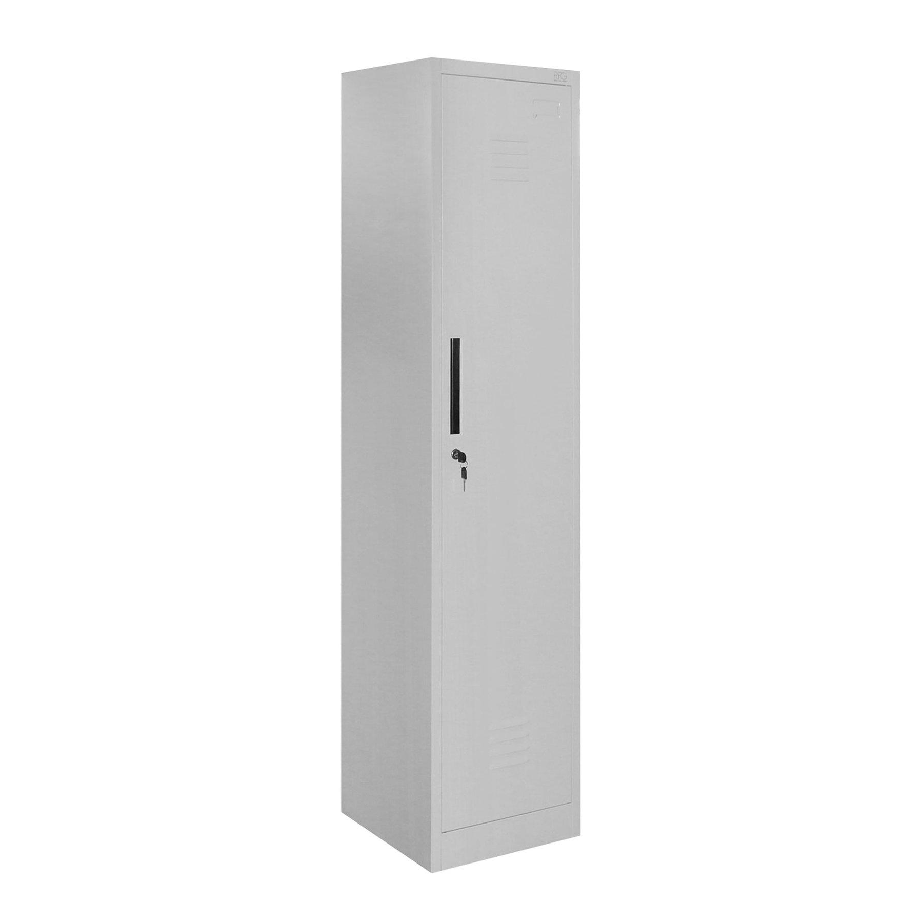 Шкаф RFG, за препарати, метален, 400 х 400 х 1800 mm, сив
