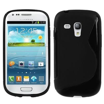 Силиконов калъф за Samsung Galaxy S3 Mini - S-Line Cover Case (черен) | JAR Computers Силиконов калъф за Samsung Galaxy S3 Mini - S-Line Cover Case (черен)