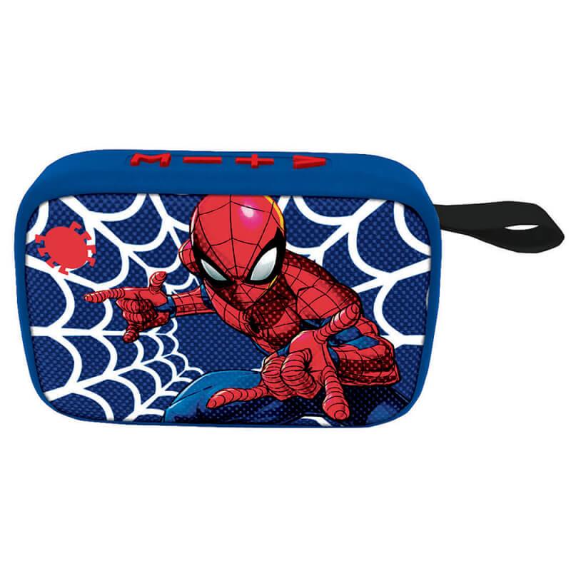 Безжичен блутут спийкър с FM радио, USB порт и microSD слот - Lexibook Marvel Spider-Man Bluetooth Speaker with Radio (син-червен) | JAR Computers Безжичен блутут спийкър с FM радио, USB порт и microSD слот - Lexibook Marvel Spider-Man Bluetooth Speaker with Radio (син-червен)