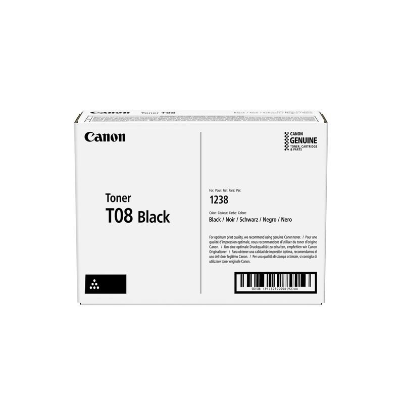 Canon Cartridge T08 оригинална тонер касета | JAR Computers Canon Cartridge T08 оригинална тонер касета