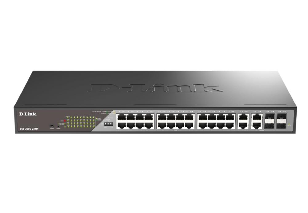D-Link 28-Port Gigabit Ethernet PoE+ Surveillance Switches | JAR Computers D-Link 28-Port Gigabit Ethernet PoE+ Surveillance Switches
