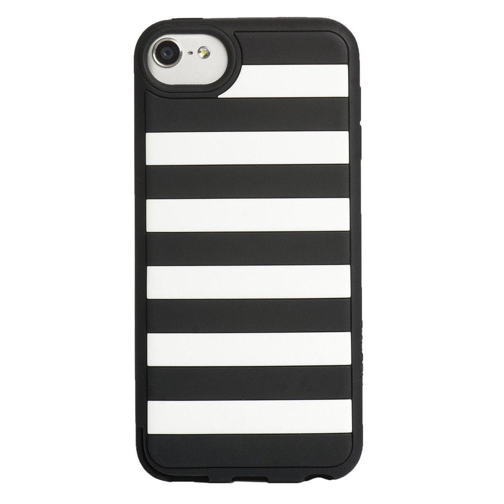 Дизайнерски термополиуретанов калъф за iPhone 6, iPhone 6S - Agent18 StripeVest (черен-бял) | JAR Computers Дизайнерски термополиуретанов калъф за iPhone 6, iPhone 6S - Agent18 StripeVest (черен-бял)