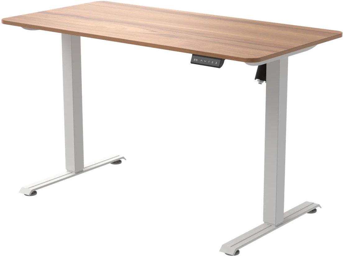 Електрическо бюро Antares – KENTO, 120 x 60, светъл орех/бяло