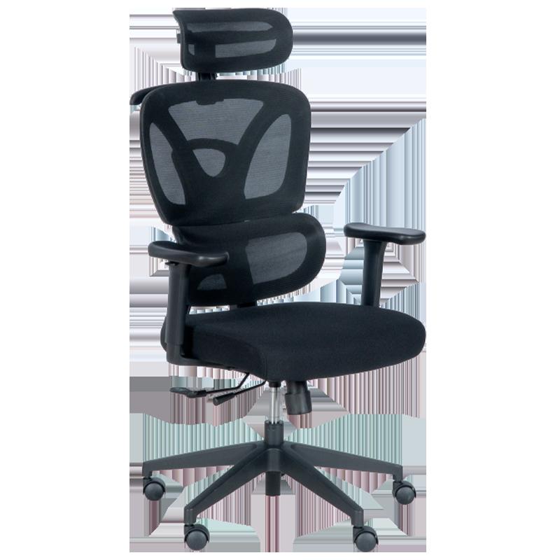 Ергономичен стол Carmen 7591 - черен