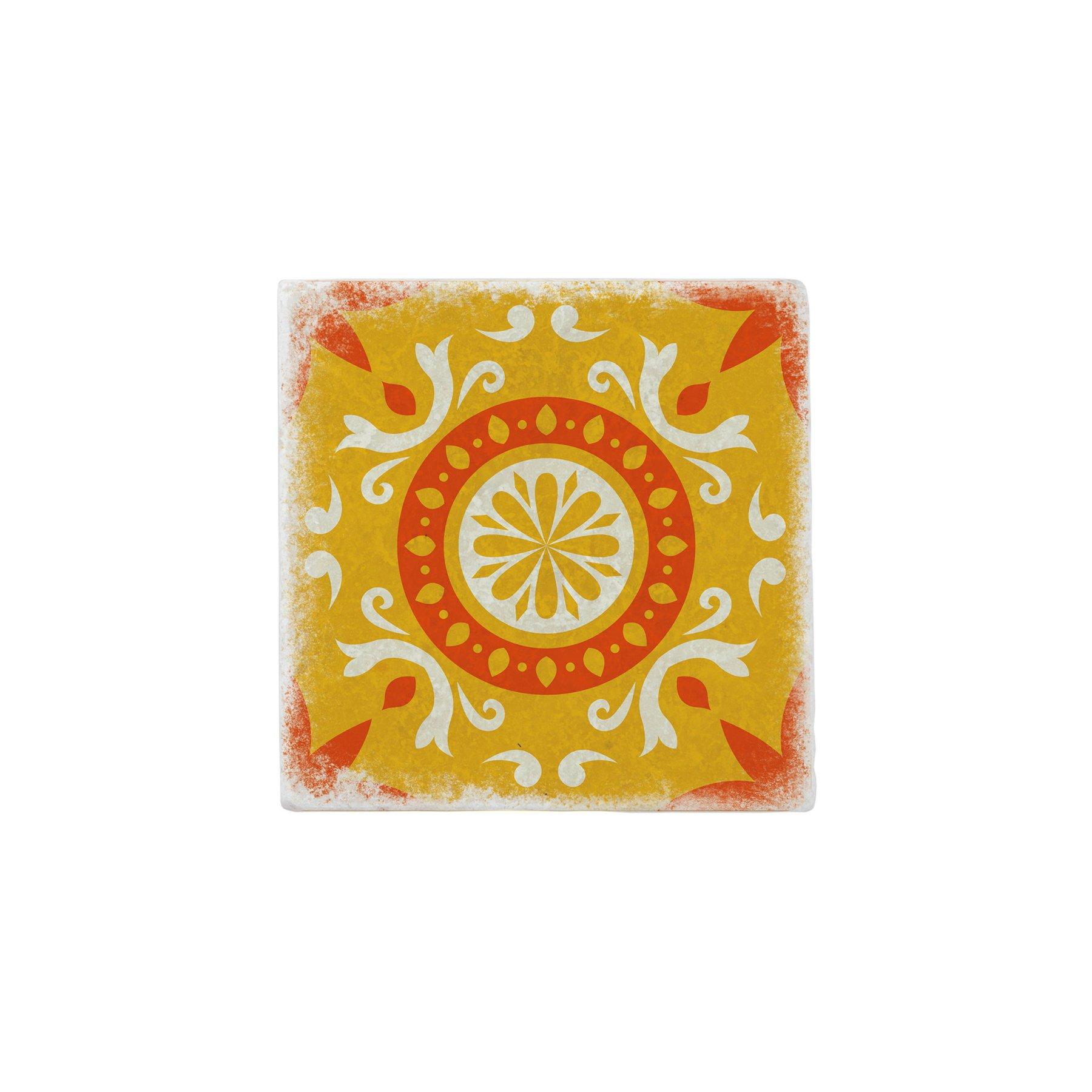 Gespaensterwald Подложка за чаша, мраморна, жълта 0924 | JAR Computers Gespaensterwald Подложка за чаша, мраморна, жълта 0924