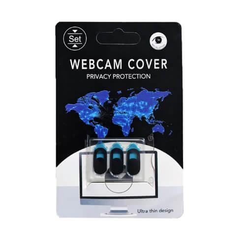 Комплект предпазители за камерата за лаптоп и мобилни устройства (3 броя) - WebCam Cover (черен) | JAR Computers Комплект предпазители за камерата за лаптоп и мобилни устройства (3 броя) - WebCam Cover (черен)
