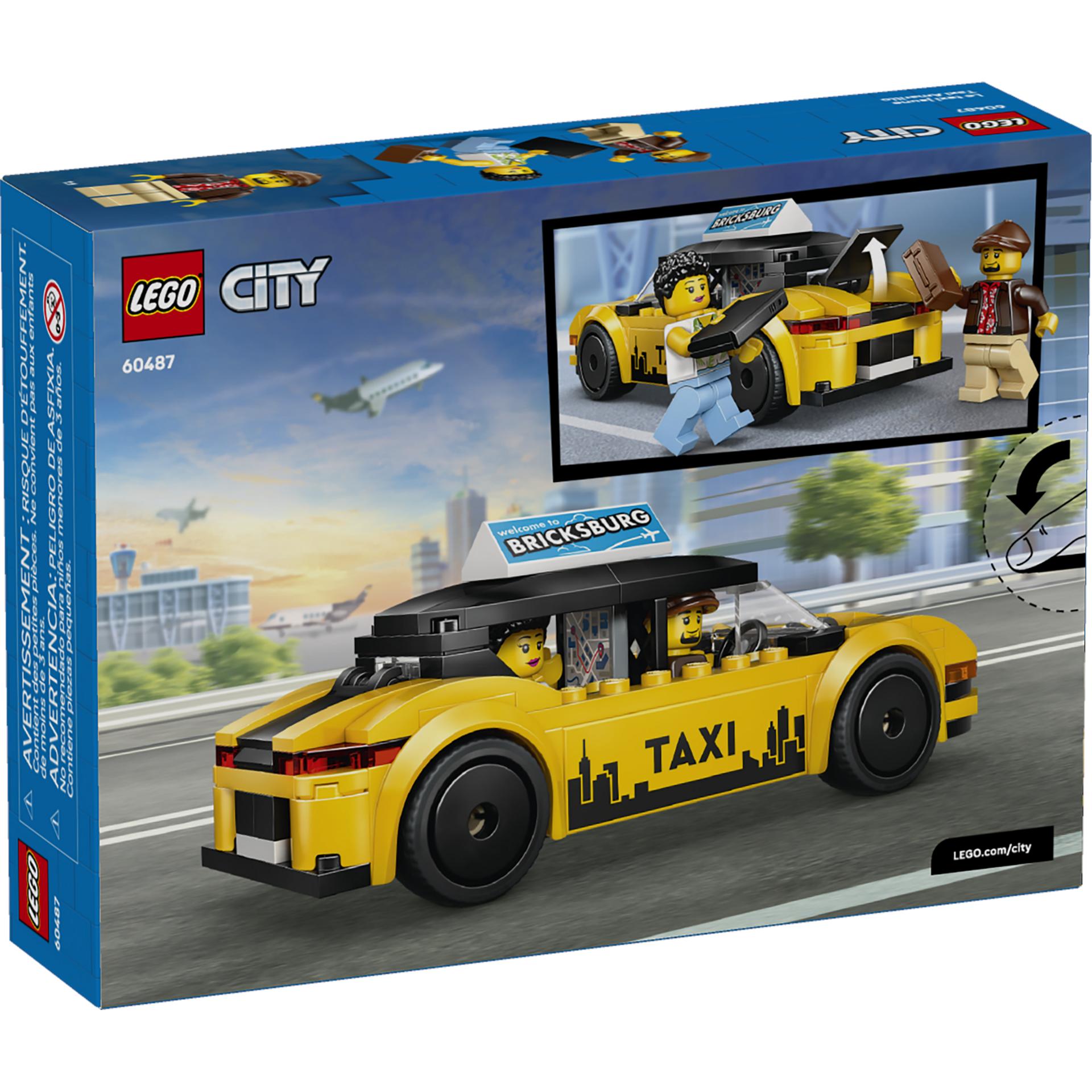 Lego City Yellow Taxi (60487) (LGO60487)