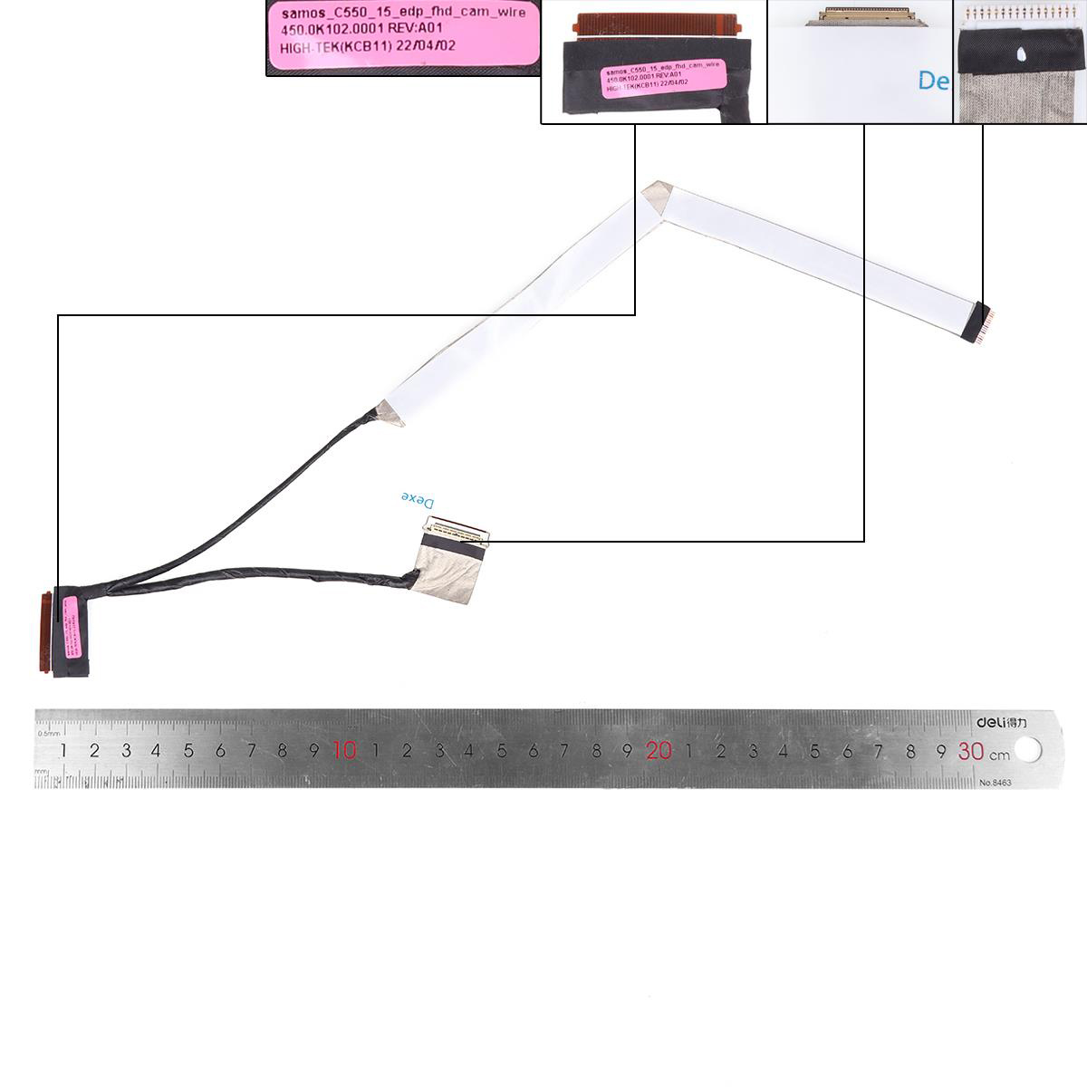 Лентов Кабел за лаптоп (LCD Cable) Lenovo Flex 5-15ALC05 5-15IIL05 Yoga C550-15 30 Pin | JAR Computers Лентов Кабел за лаптоп (LCD Cable) Lenovo Flex 5-15ALC05 5-15IIL05 Yoga C550-15 30 Pin