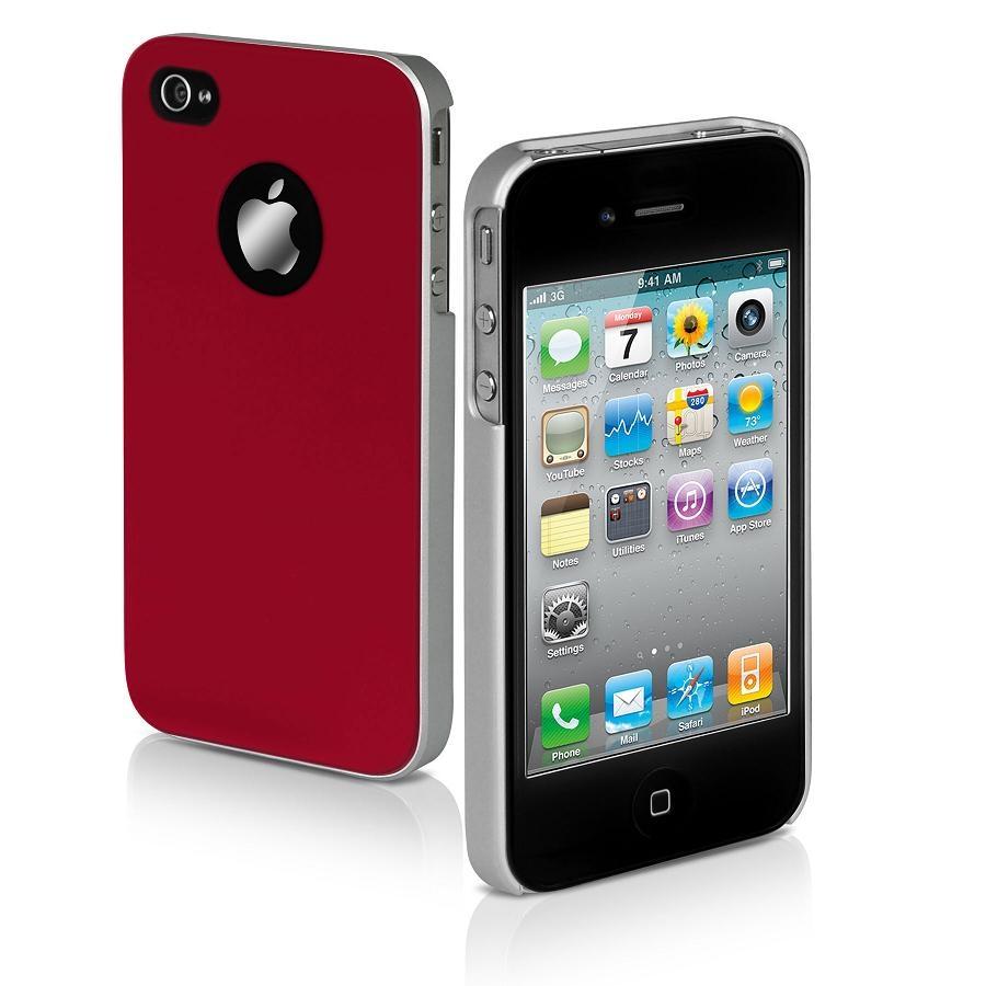 Поликарбонатов кейс за iPhone 4S, iPhone 4 - SBS Satiny Dual Color Case (червен) | JAR Computers Поликарбонатов кейс за iPhone 4S, iPhone 4 - SBS Satiny Dual Color Case (червен)