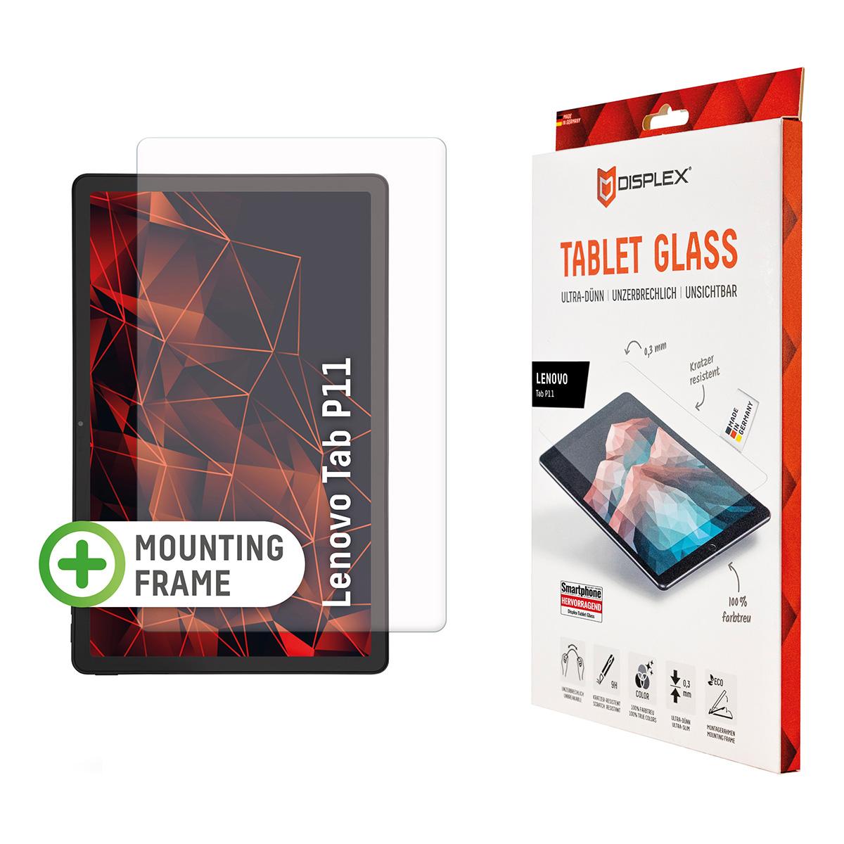 Стъклен протектор за екран Displex Tablet Glass (9H) за Lenovo Tab P11 | JAR Computers Стъклен протектор за екран Displex Tablet Glass (9H) за Lenovo Tab P11