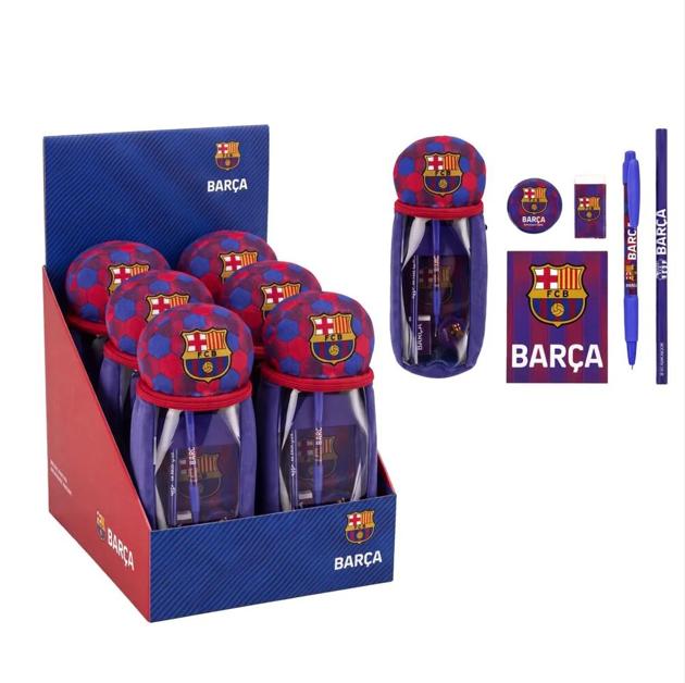 Ученически несесер с аксесоари 5 части F.C. Barcelona 3D | JAR Computers Ученически несесер с аксесоари 5 части F.C. Barcelona 3D
