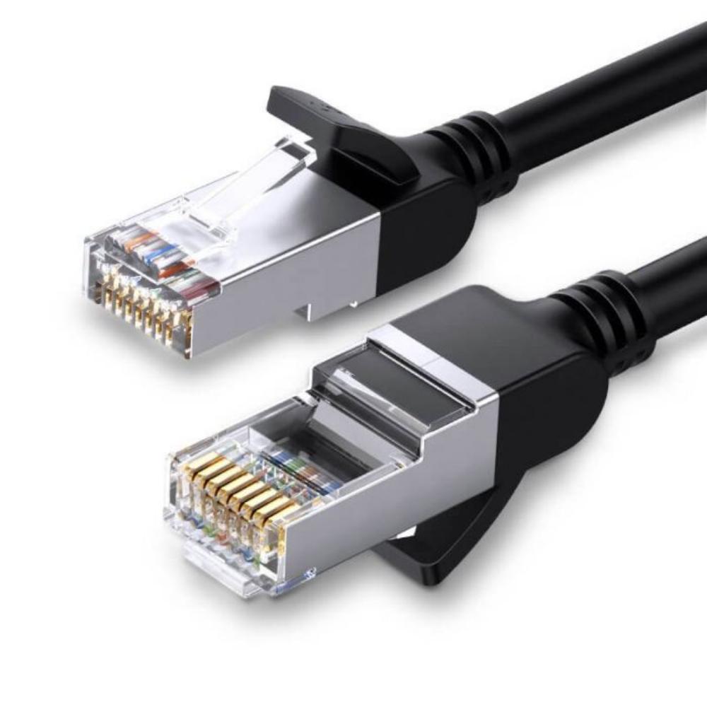Ugreen Cable Pure Copper Cat 6 UTP Flat Ethernet RJ45 3m black (50186) (UGR50186)