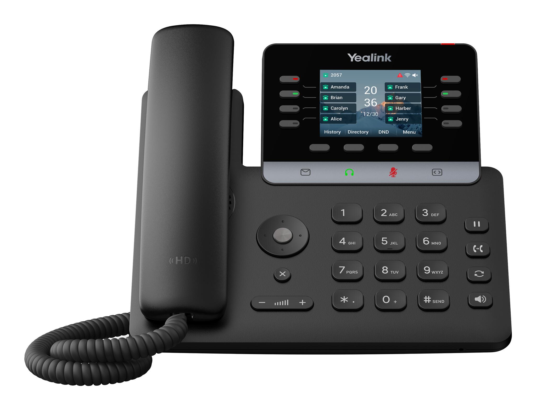 Yealink T73W IP телефон Черен LCD Wi-Fi | JAR Computers Yealink T73W IP телефон Черен LCD Wi-Fi