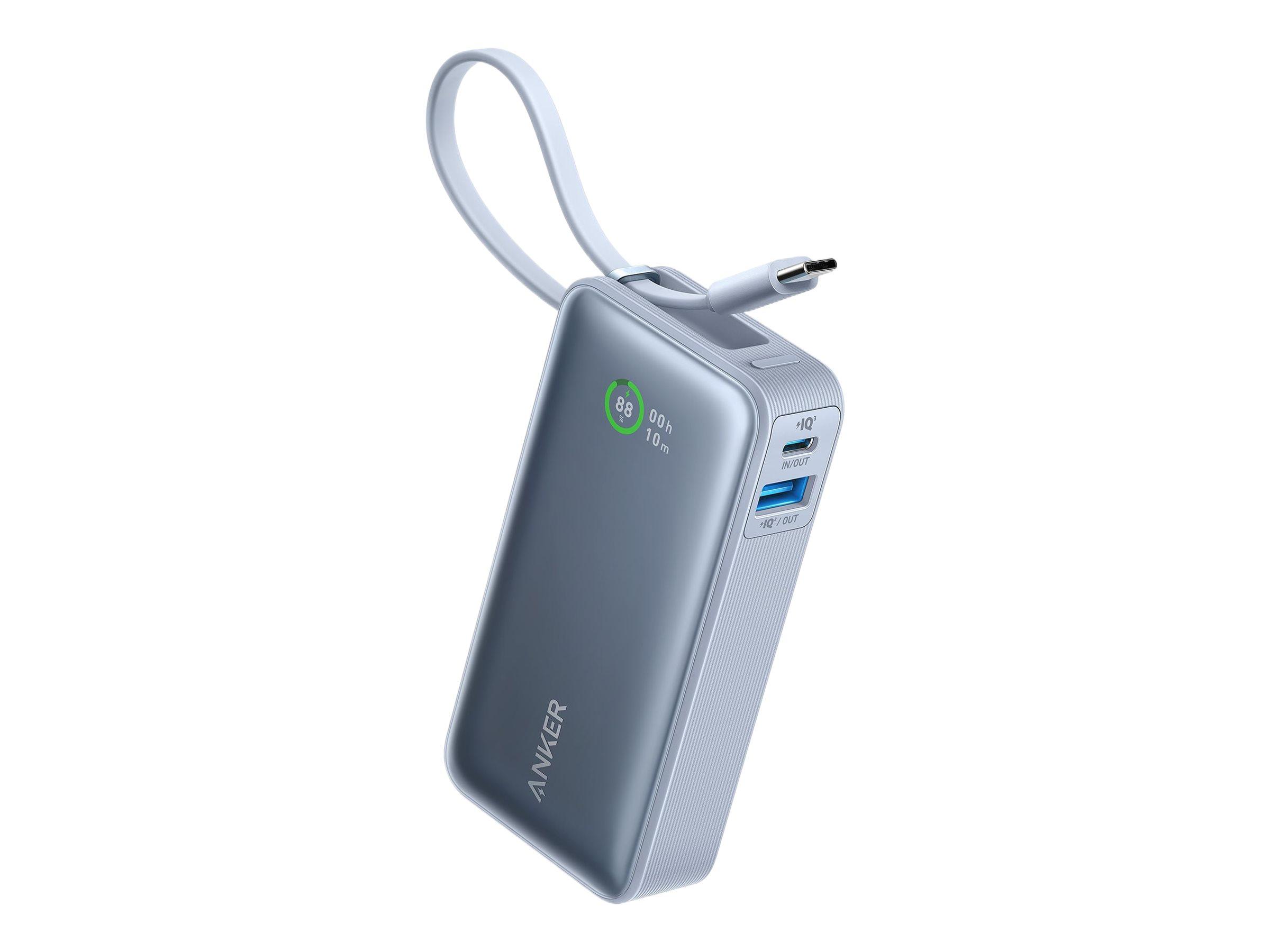 Anker Nano Powerbank 10000 mAh 30 Watt Ice Lake Blue | JAR Computers Anker Nano Powerbank 10000 mAh 30 Watt Ice Lake Blue
