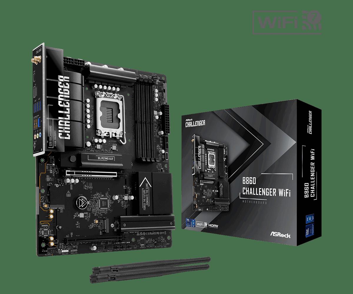 ASROCK B860 CHALLENGER WIFI | JAR Computers ASROCK B860 CHALLENGER WIFI