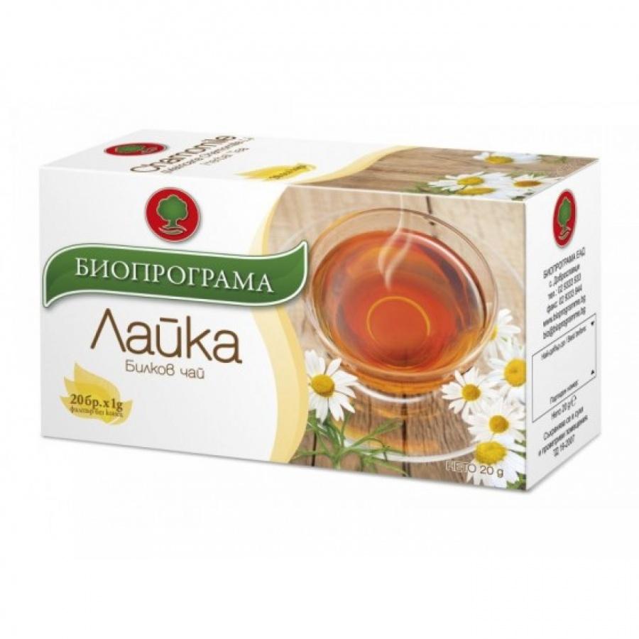 Чай Биопрограма Лайка, кутия 20 бр.х 1.5 г | JAR Computers Чай Биопрограма Лайка, кутия 20 бр.х 1.5 г