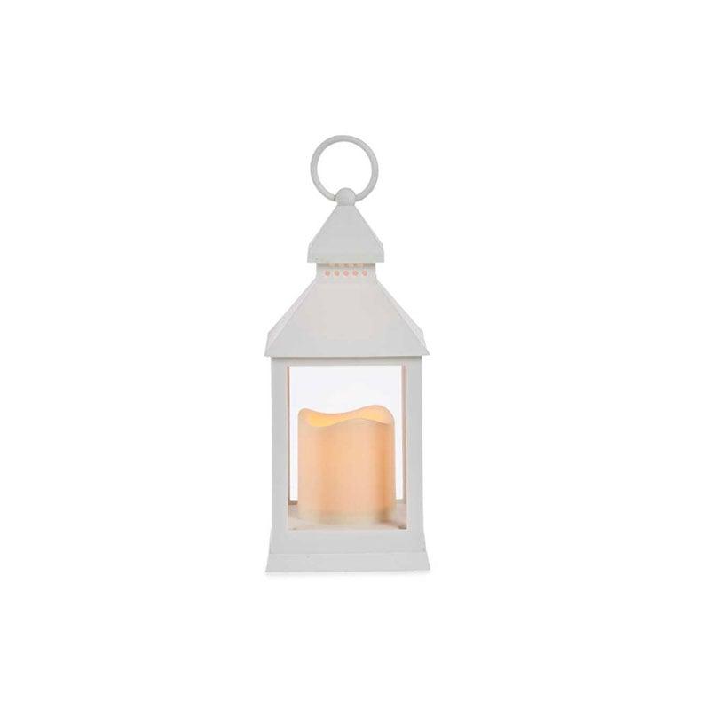 Фенер Giftdecor, малък, пластмасов, LED, бял | JAR Computers Фенер Giftdecor, малък, пластмасов, LED, бял