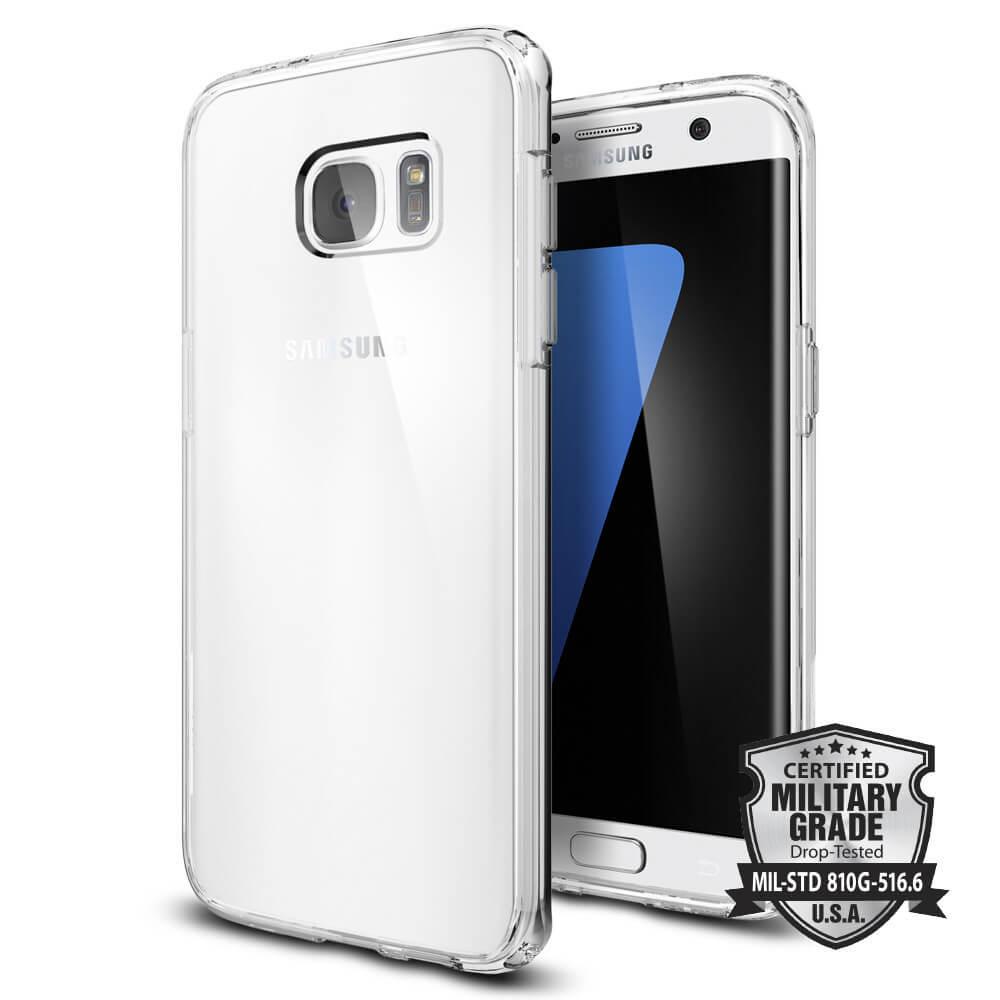 Хибриден кейс с висока степен на защита за Samsung Galaxy S7 Edge - Spigen Ultra Hybrid Case (прозрачен) | JAR Computers Хибриден кейс с висока степен на защита за Samsung Galaxy S7 Edge - Spigen Ultra Hybrid Case (прозрачен)