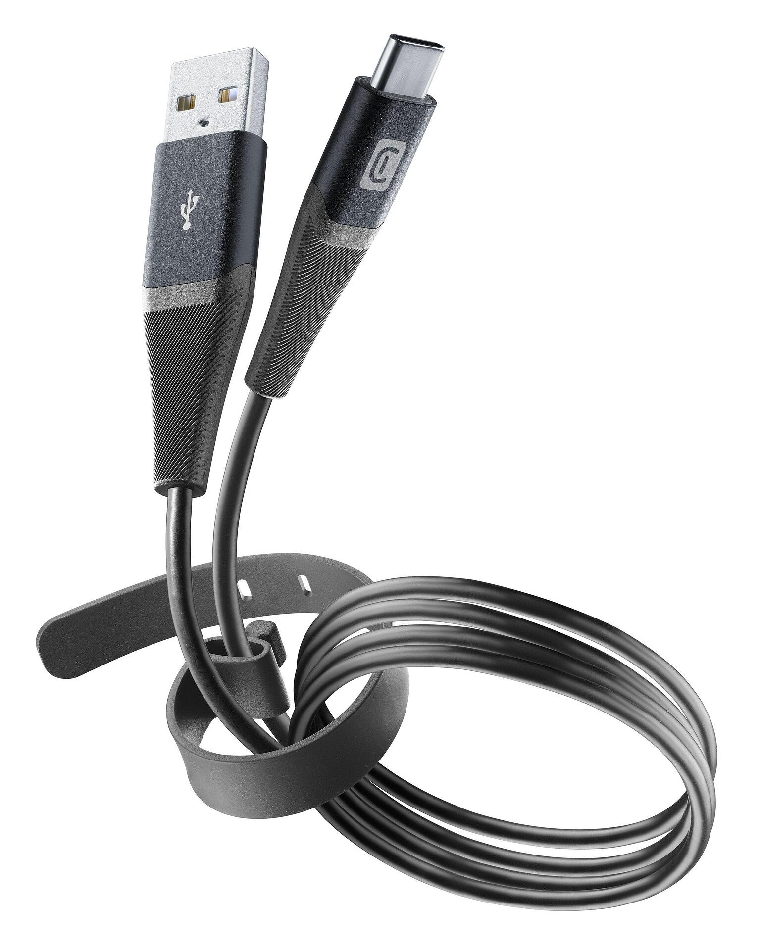 Кабел данни USB към USB-C с метален конектор Pro+ 1.2 м