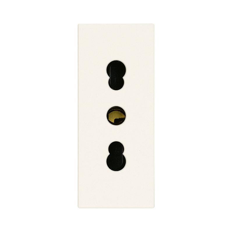 Контакт италиански стандарт P17/11 2P+E 16A 1M White - VIMAR LINEA 30203.B | JAR Computers Контакт италиански стандарт P17/11 2P+E 16A 1M White - VIMAR LINEA 30203.B