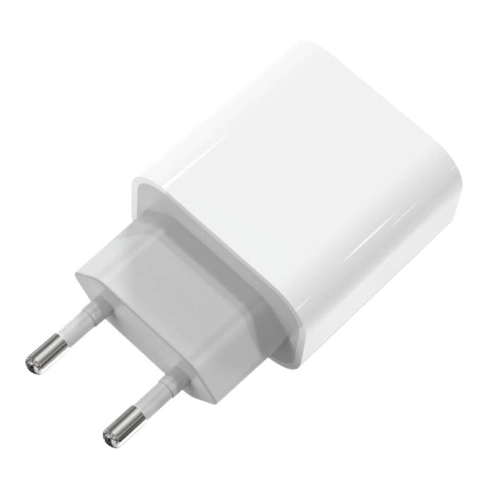 Lemontti мрежово зарядно устройство 20W с USB-C, USB-A и Type-C кабел | JAR Computers Lemontti мрежово зарядно устройство 20W с USB-C, USB-A и Type-C кабел