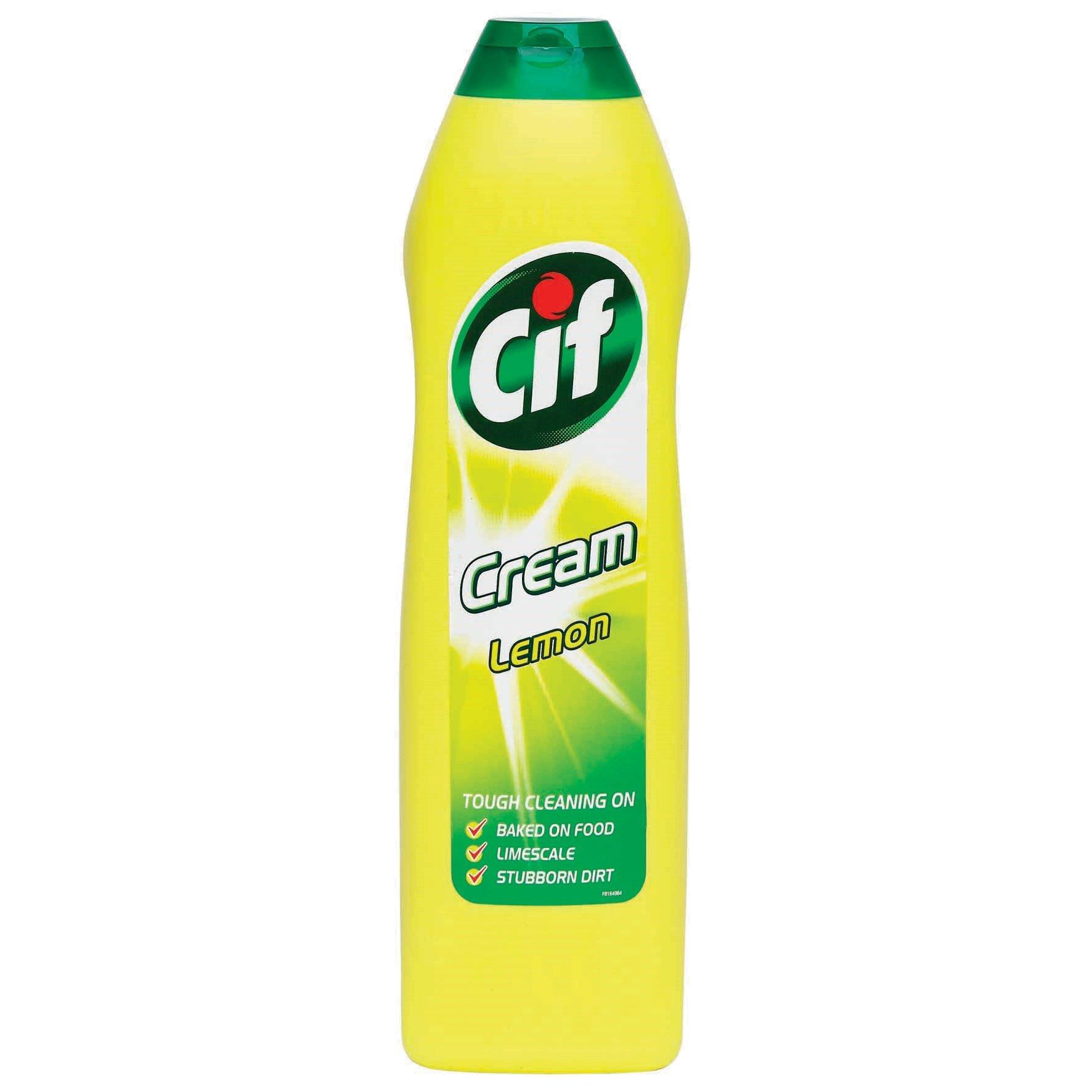 Препарат за почистване Cif Cream, универсален, лимон, 500 ml | JAR Computers Препарат за почистване Cif Cream, универсален, лимон, 500 ml