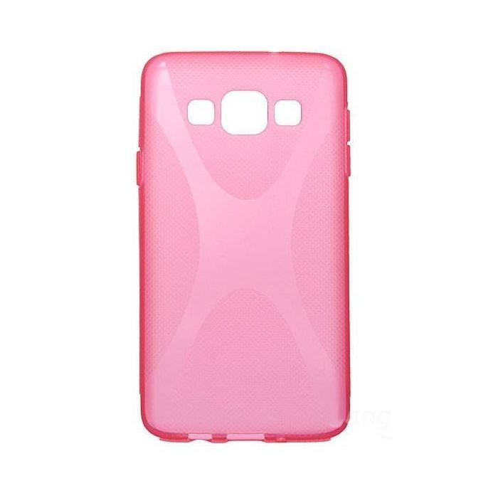 Силиконов (TPU) калъф за Samsung Galaxy A5 - X-Line Cover Case (розов) | JAR Computers Силиконов (TPU) калъф за Samsung Galaxy A5 - X-Line Cover Case (розов)