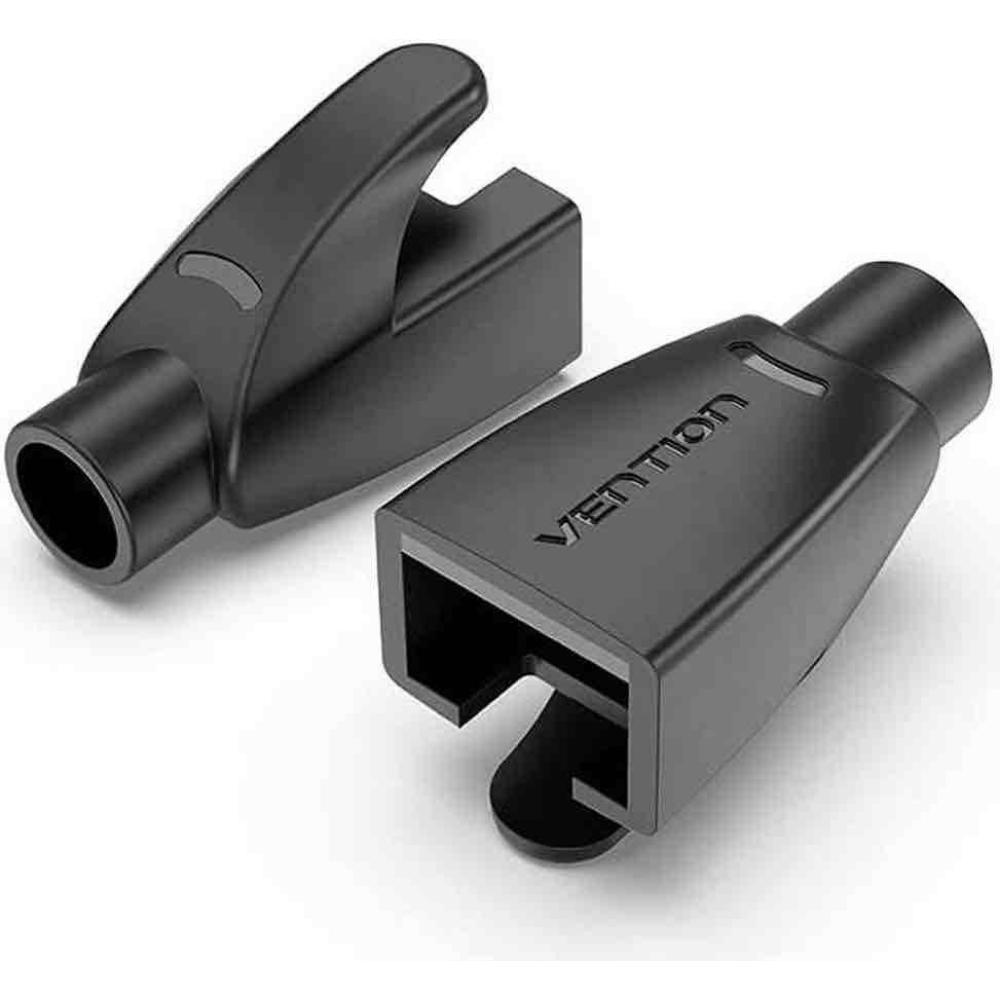VENTION RJ45 Strain Relief Boots Black PVC Type 100-Pack (IODB0-100) (VENIODB0-100) | JAR Computers VENTION RJ45 Strain Relief Boots Black PVC Type 100-Pack (IODB0-100) (VENIODB0-100)