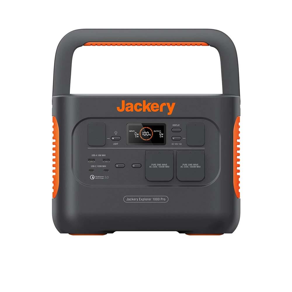 Зарядна станция Jackery 1000 Pro, 230V 1000W, Преносима | JAR Computers Зарядна станция Jackery 1000 Pro, 230V 1000W, Преносима